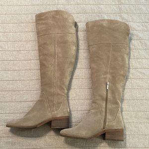 Vince Camuto Kochelda Boots Tan Suede